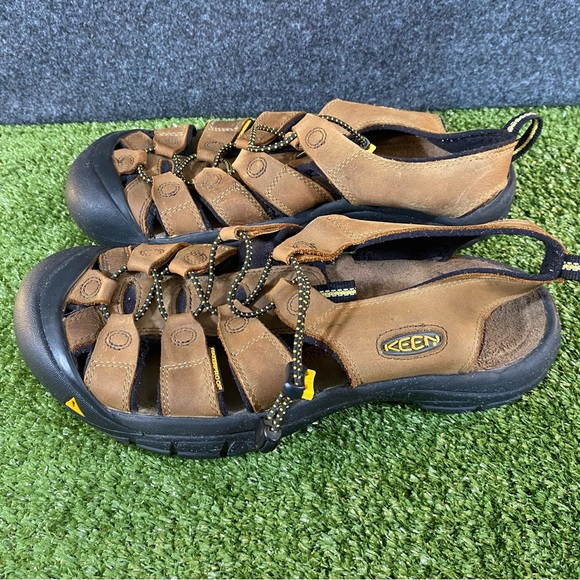 Keen Newport H2 Shoes Mens Size 11 Waterproof Leather Outdoor Hiking Sandals - Picture 4 of 15